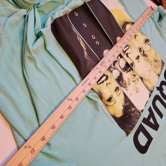 NEW 3X GOLDEN GIRLS SQUAD MINT GREEN TSHIRT TOP NWOT NO TAGS - Picture 2 of 6